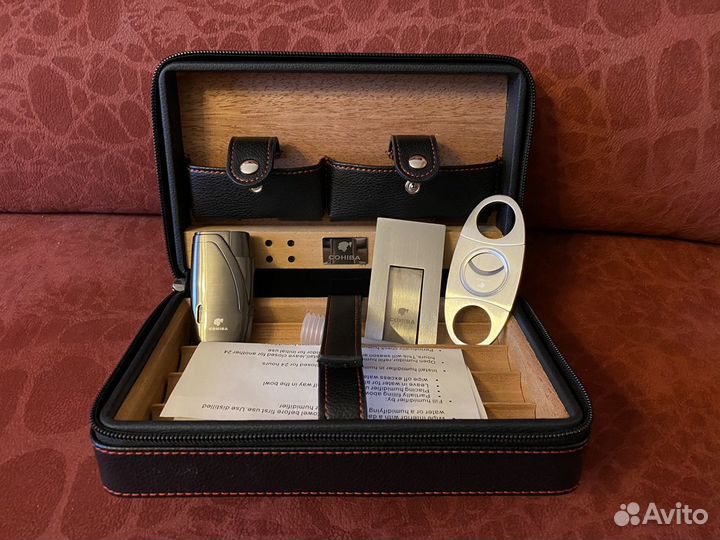 Cohiba Хьюмидор дорожный портативный и аксессуары