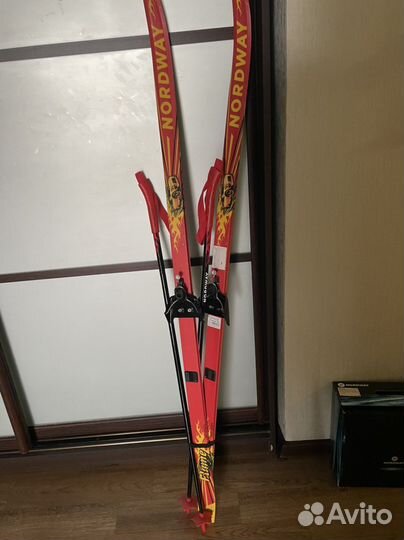 Лыжные ботинки детские nordway размер 33