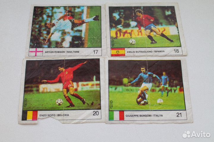 Вкладыши Cin-Cin Футбол