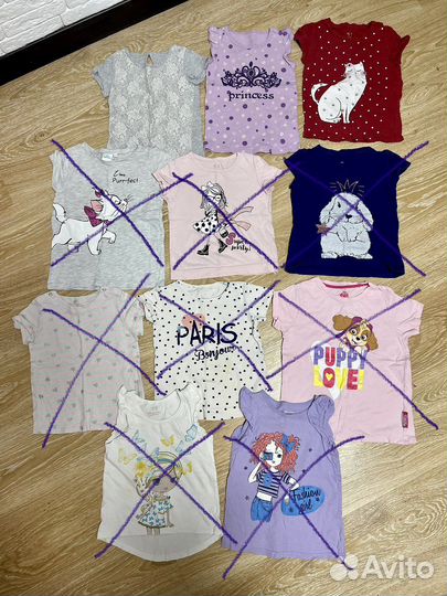 Вещи на девочку рост 110-116