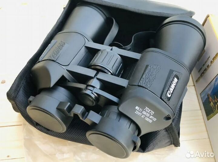 Бинокль canon 70х70. Для охоты и рыбалки