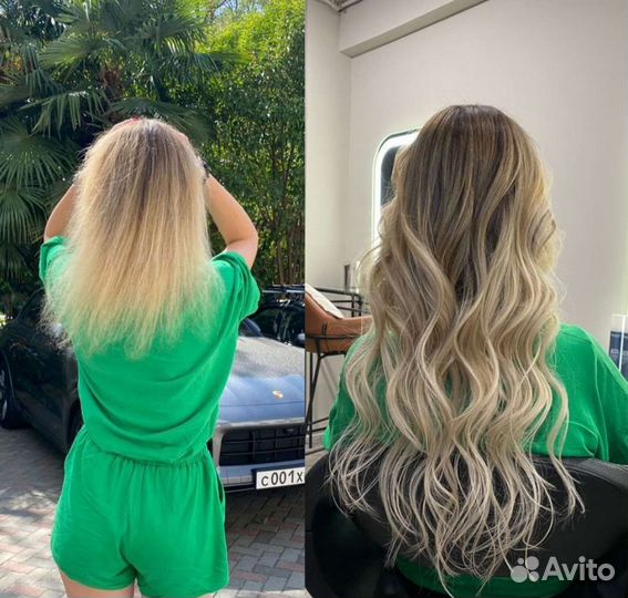 Наращивание волос