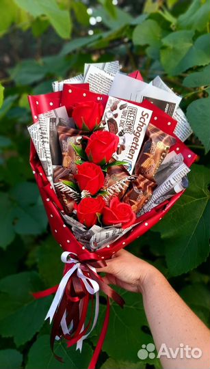 Съедобный букет учителю воспитателю