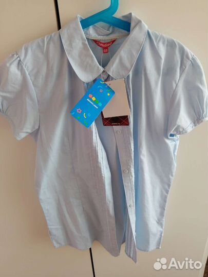 Блузка школьная для девочки, 152-158