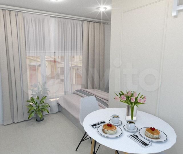 Апартаменты-студия, 12,6 м², 1/5 эт.