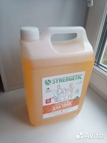 Средство для пола synergetic универсальное 5л