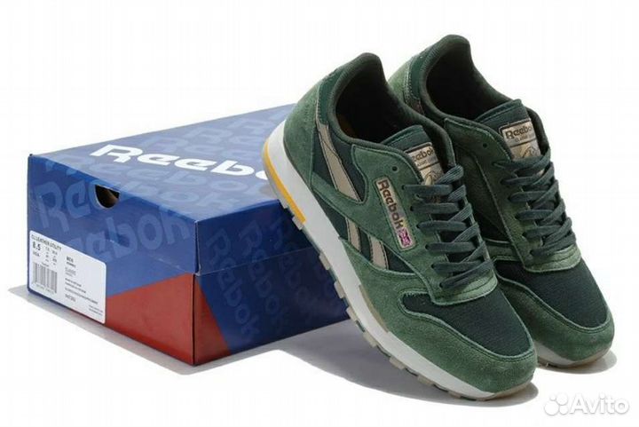 Кроссовки Reebok Classic Utility зелёные