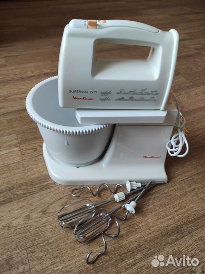 Миксер кухонный Moulinex supermix 180 stand