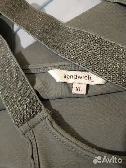 Сарафан цвета хаки р. XL