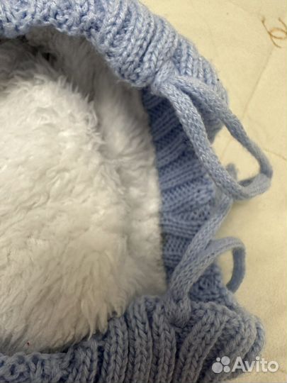 Шапка зимняя от 0 до 4 месяцев