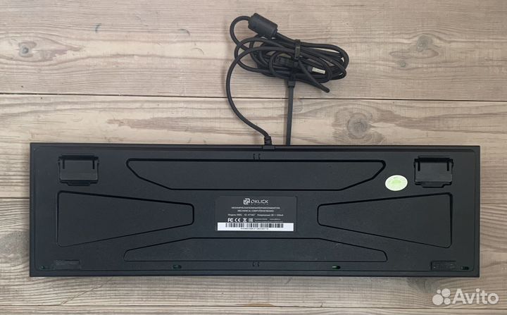 Клавиатура с высоким ходом и съёмными клавишами