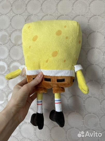 Мягкая игрушка Губка Боб квадратные штаны