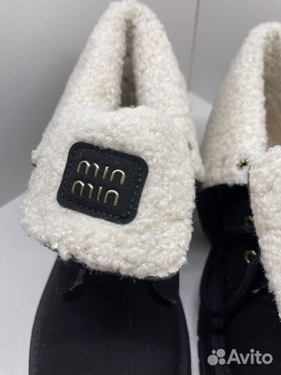 Ботинки зимние Miu Miu (25 см)