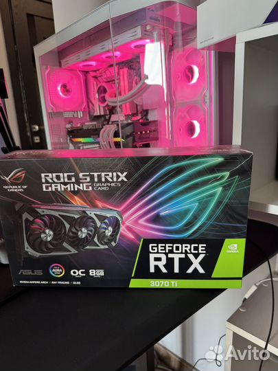 Видеокарта Asus rog strix 3070 ti