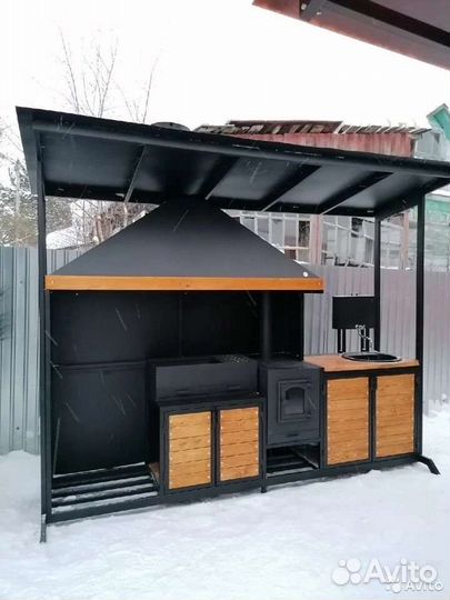 Навес для мангала