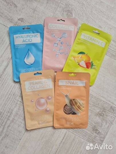 Yu.r me корейские тканевые маски