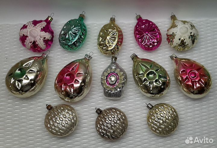 Елочные игрушки СССР