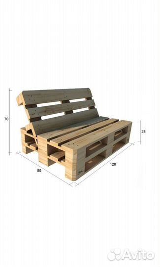 Мебель из поддонов паллет