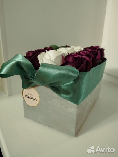 Мыльные розы букет