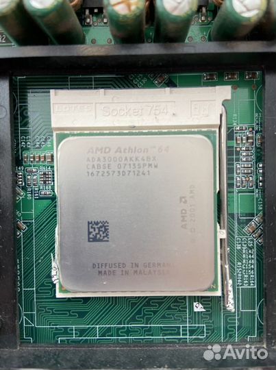 Материнская плата Socket 754