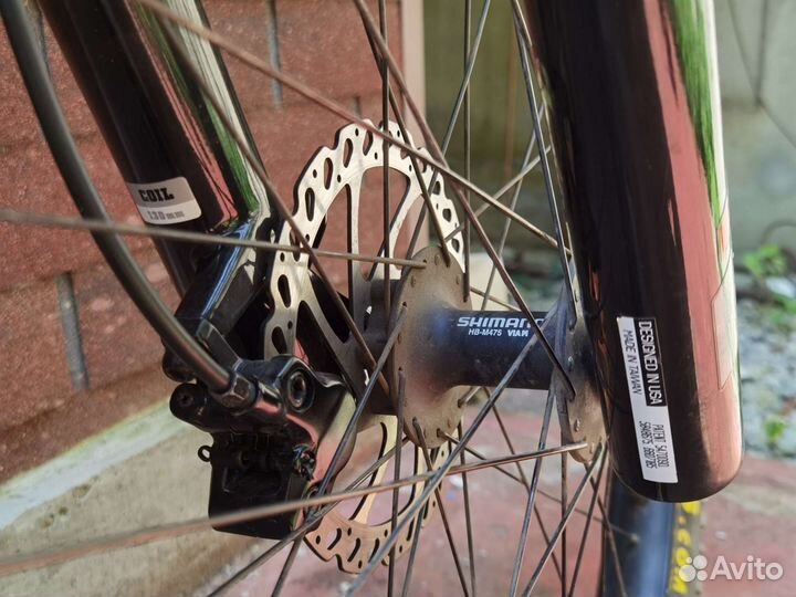 Брутальный живой кастом олдскул двухподвес рама М