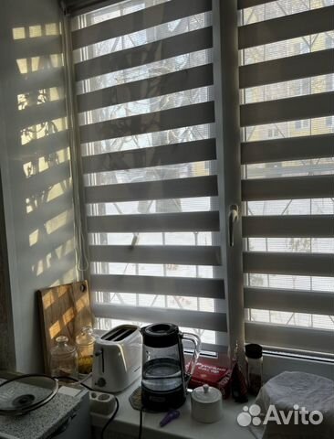 Рулонные шторы зебра