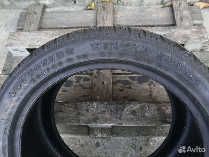 Pirelli Winter Sottozero 240 Serie II 265/40 R18