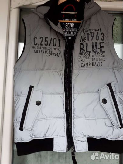 Мужской жилет теплый