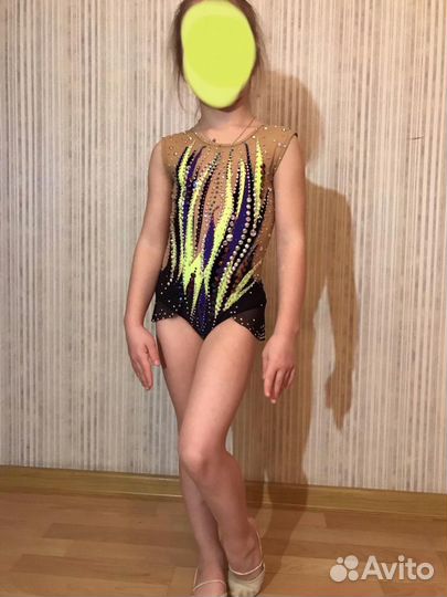 Купальник гимнастич. 116-128