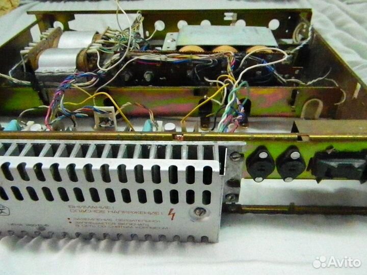 Радиотехника У-101 Усилитель на разборе