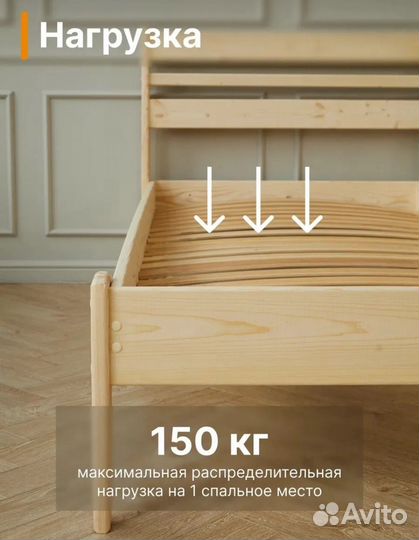 Кровать двухспальная