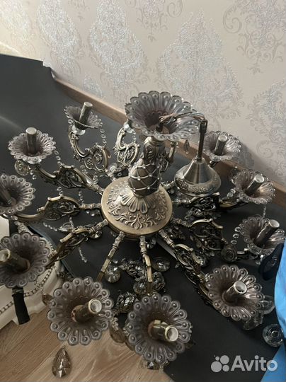 Люстра хрустальная