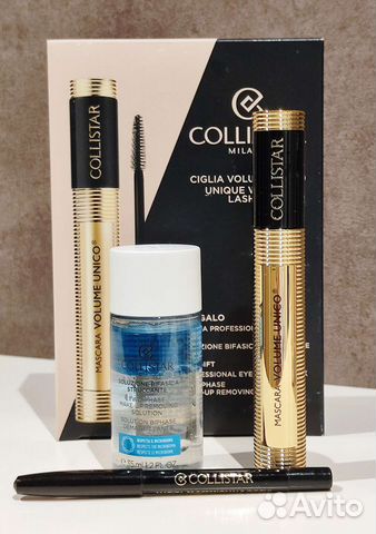 Collistar набор с тушью unico