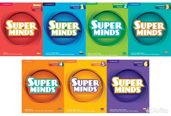 Super Minds 2nd edition Teachers Book: все уровни