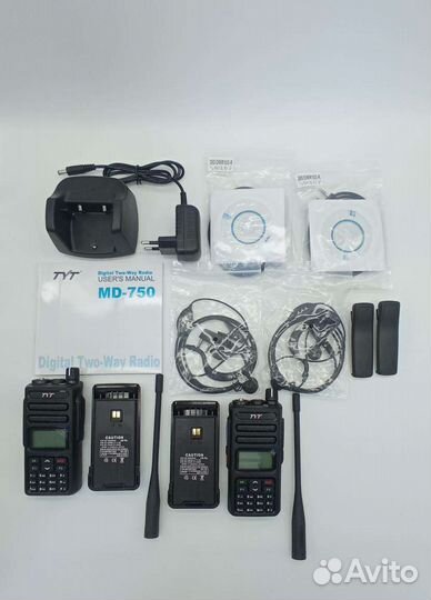 Рации TYT MD-750 комплект 2 штуки