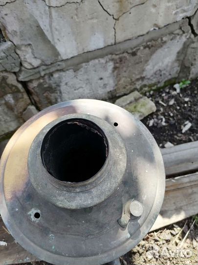 Самовар на дровах старинный