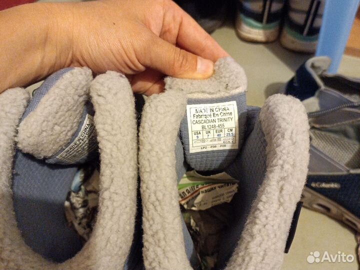 Ботинки зимние columbia женские