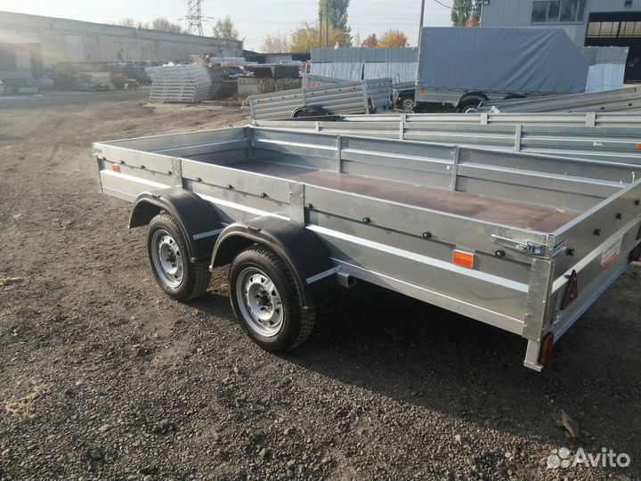 Двухосный легковой прицеп