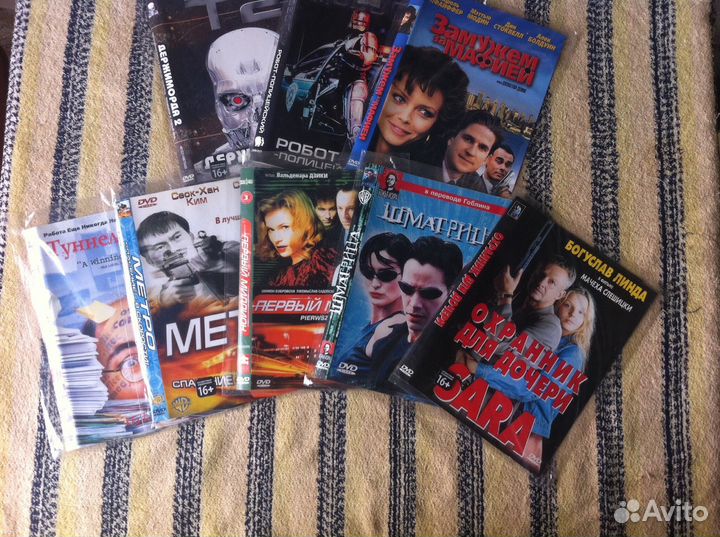 Фильмы на DVD-дисках