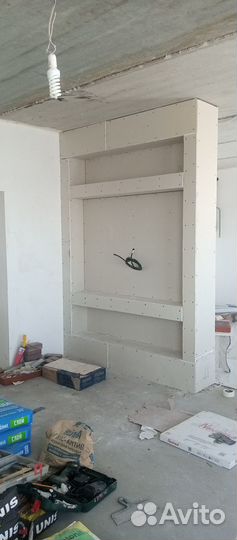 Гипсокартонные работы
