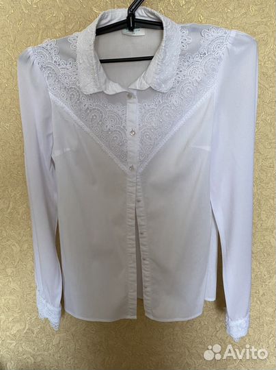 Школьные рубашки для девочки 3 шт