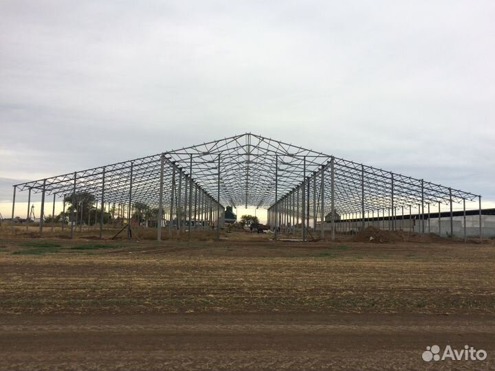 Строительство ангаров, складов, навесов под ключ