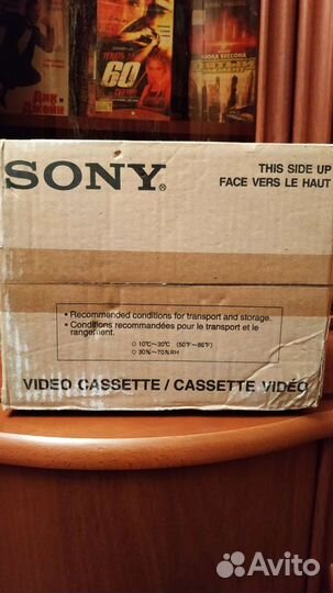 Видеокассеты Sony-240 мин