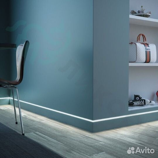 Плинтус скрытого монтажа