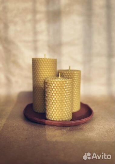 Свечи из пчелиного воска