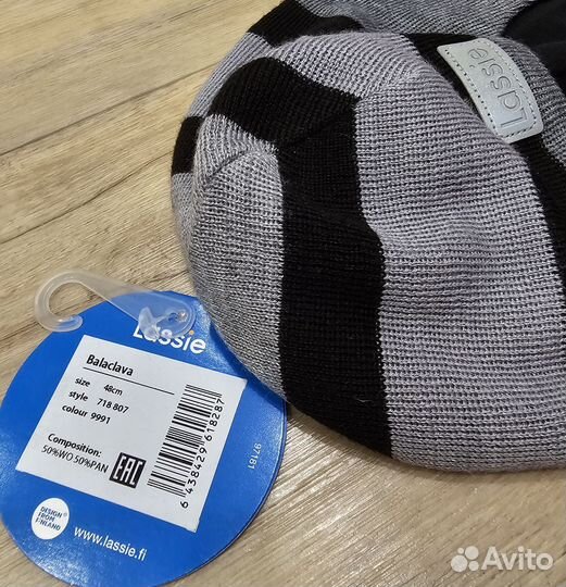 Демисезонная Шапка шлем Lassie 48 (48-50) Новая