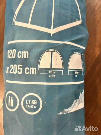 Палатка туристическая 2 местная Decathlon Quechua