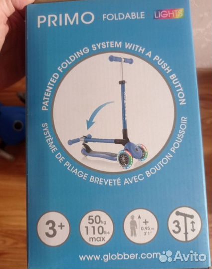 Самокат Globber новый