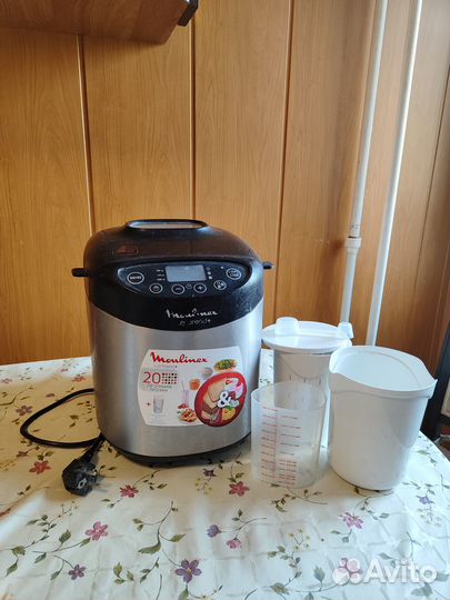 Хлебопечка moulinex nutribread +