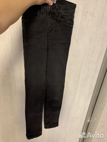 Джинсы для девочки 140